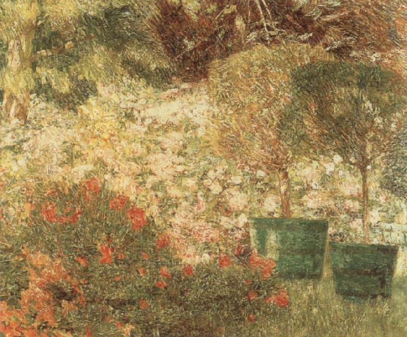 Emile Claus A Corner of my Garden oil painting image